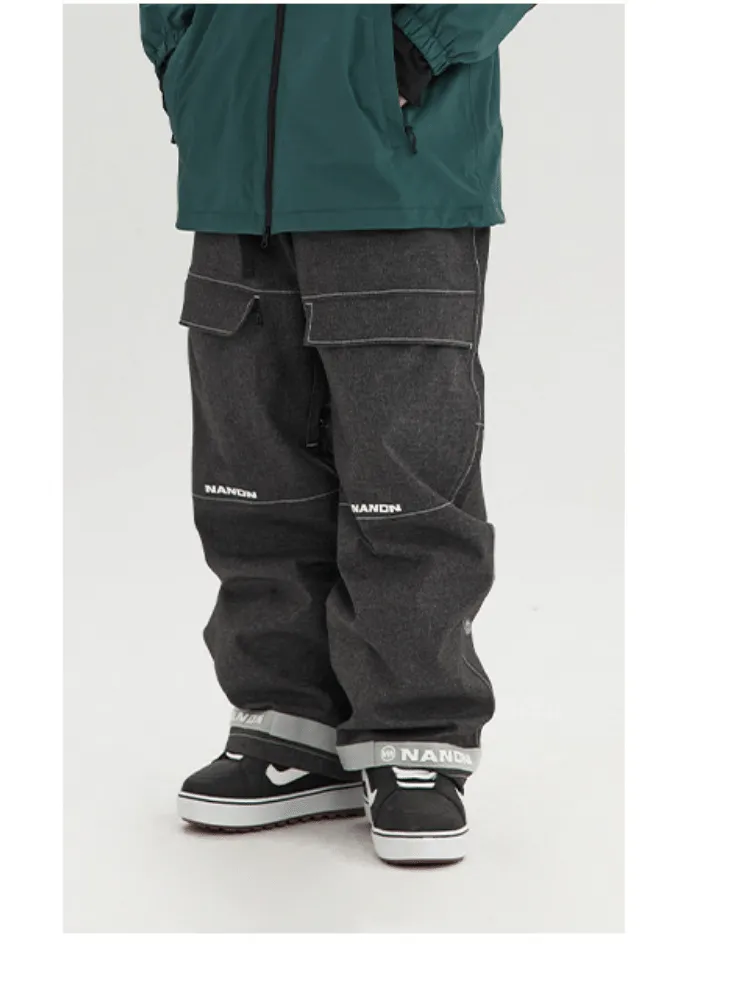 NANDN Jeans Baggy Style Snow Pants - Men's