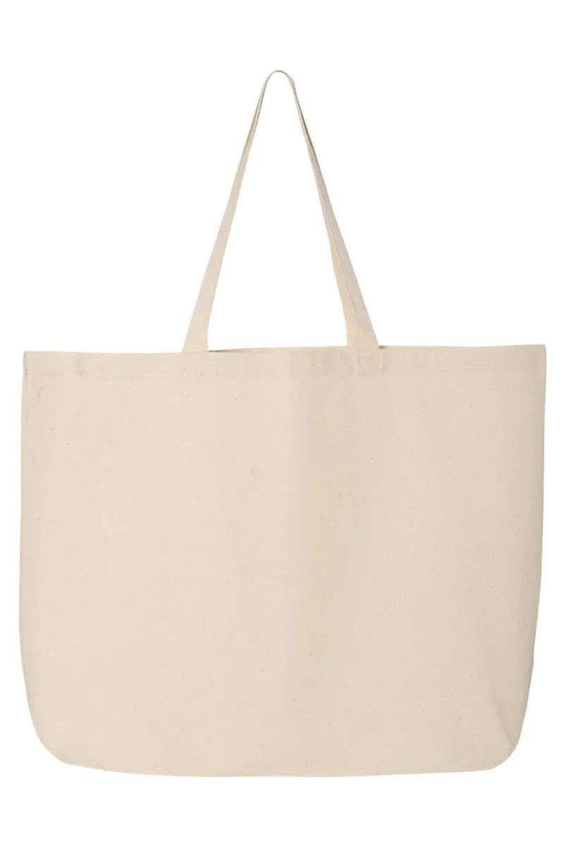 Nativity Glory To The Newborn King Canvas Jumbo Tote