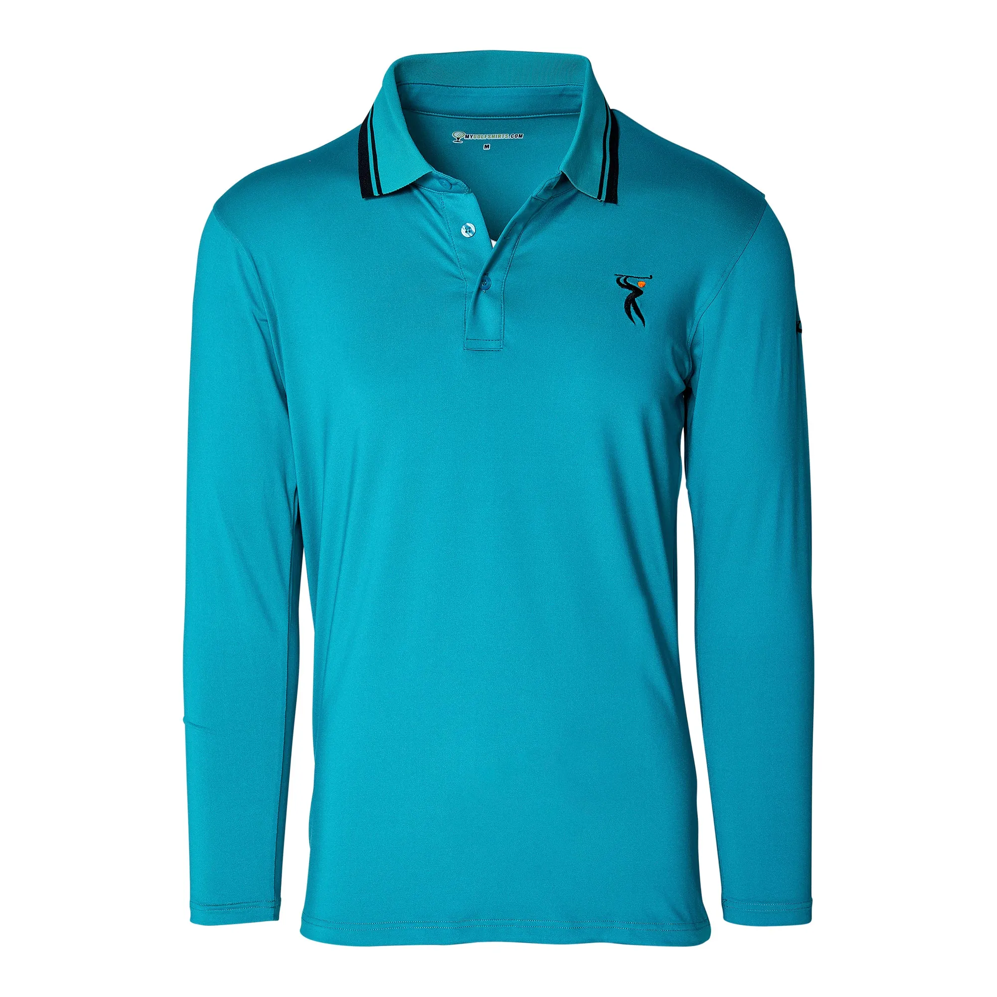 New Design 2025 Classic Long Sleeve Dri-FIT Mens Golf Polo Shirts Style #7254 ( Free better Leather Golf Gloves , Free Golf Hat, Free shipping )