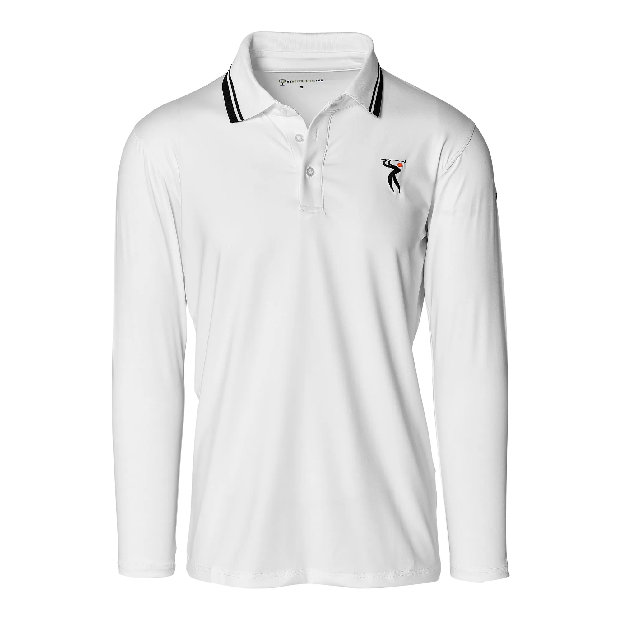 New Design 2025 Classic Long Sleeve Dri-FIT Mens Golf Polo Shirts Style #7254 ( Free better Leather Golf Gloves , Free Golf Hat, Free shipping )