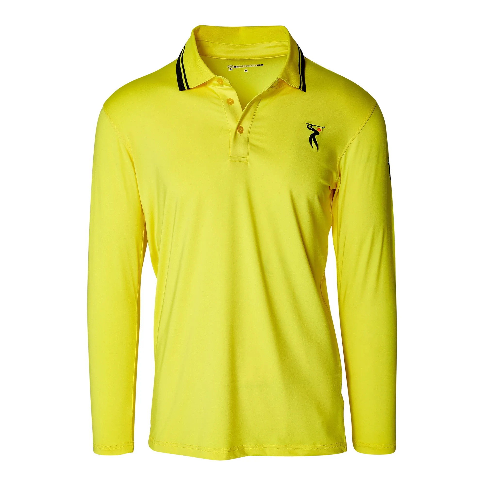 New Design 2025 Classic Long Sleeve Dri-FIT Mens Golf Polo Shirts Style #7254 ( Free better Leather Golf Gloves , Free Golf Hat, Free shipping )