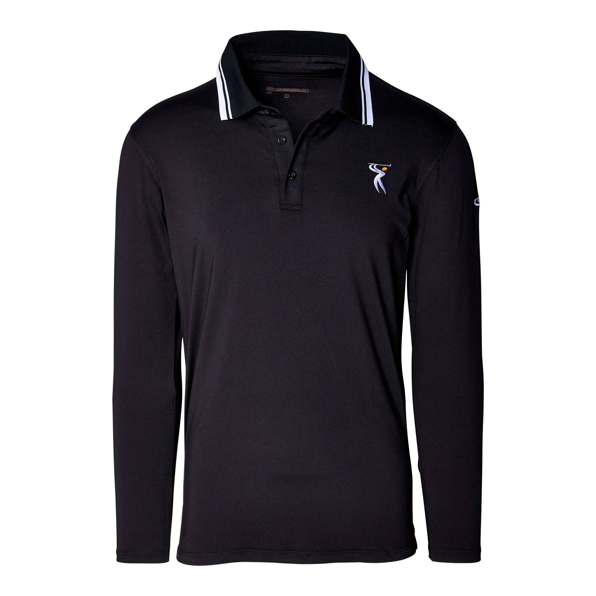 New Design 2025 Classic Long Sleeve Dri-FIT Mens Golf Polo Shirts Style #7254 ( Free better Leather Golf Gloves , Free Golf Hat, Free shipping )