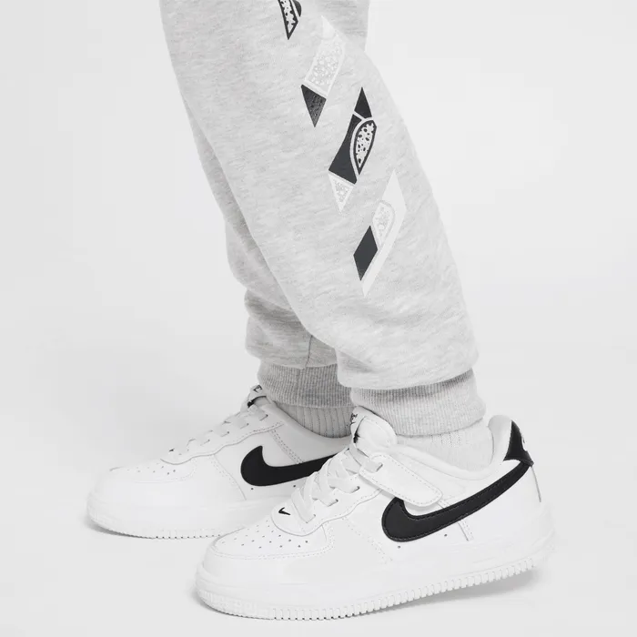 NIKE KID'S OUTSDIE THE LINE FRENCH TERRY GREY TRACPANT