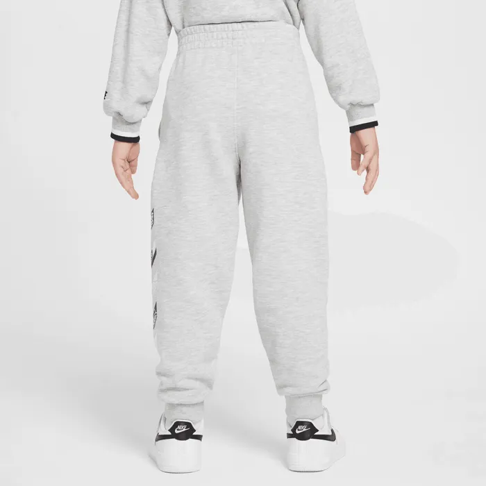 NIKE KID'S OUTSDIE THE LINE FRENCH TERRY GREY TRACPANT