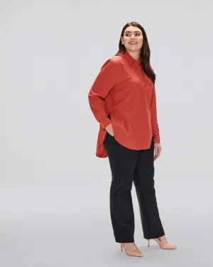 Orpha Tunic Top | Brick