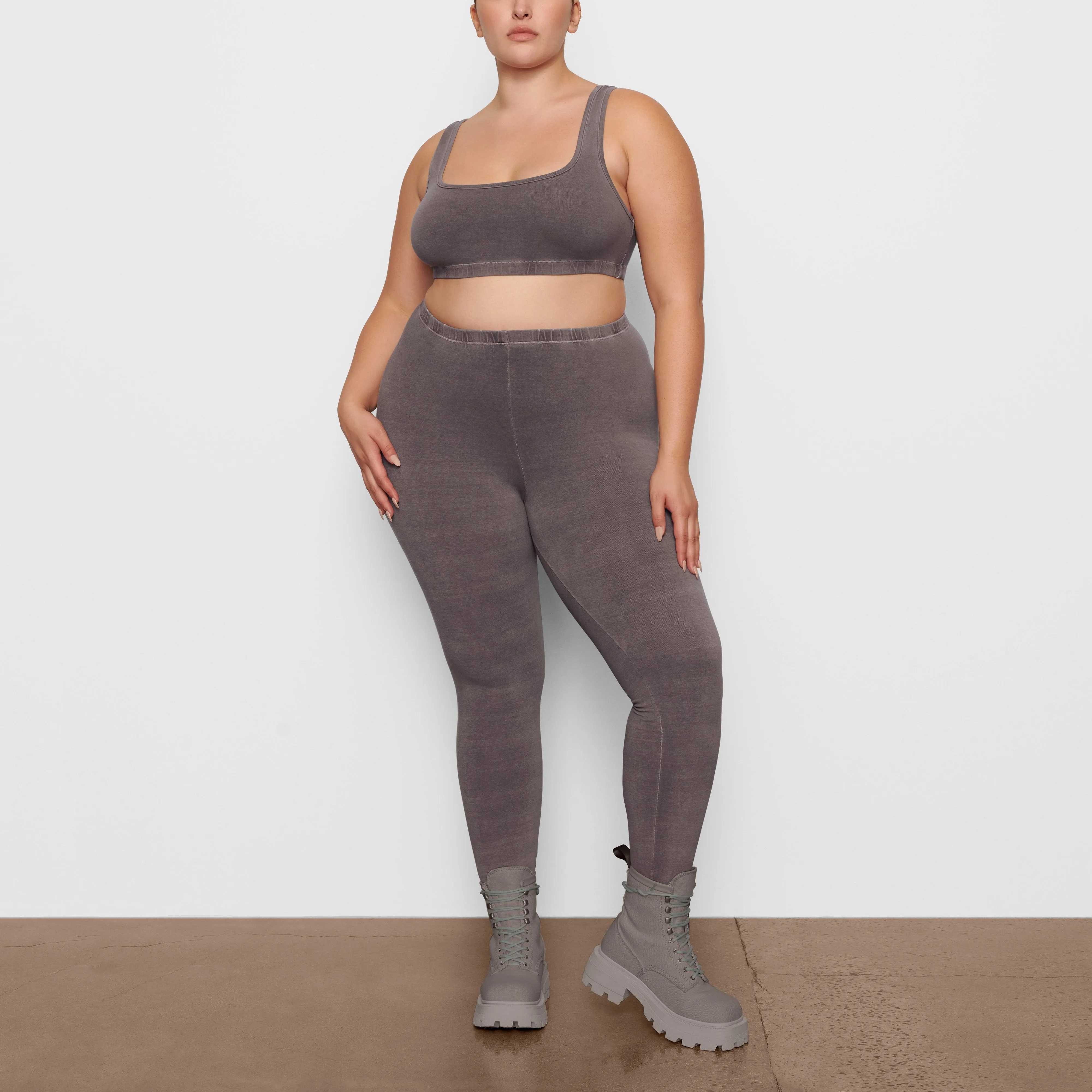 OUTDOOR BASICS LEGGING | AMETHYST