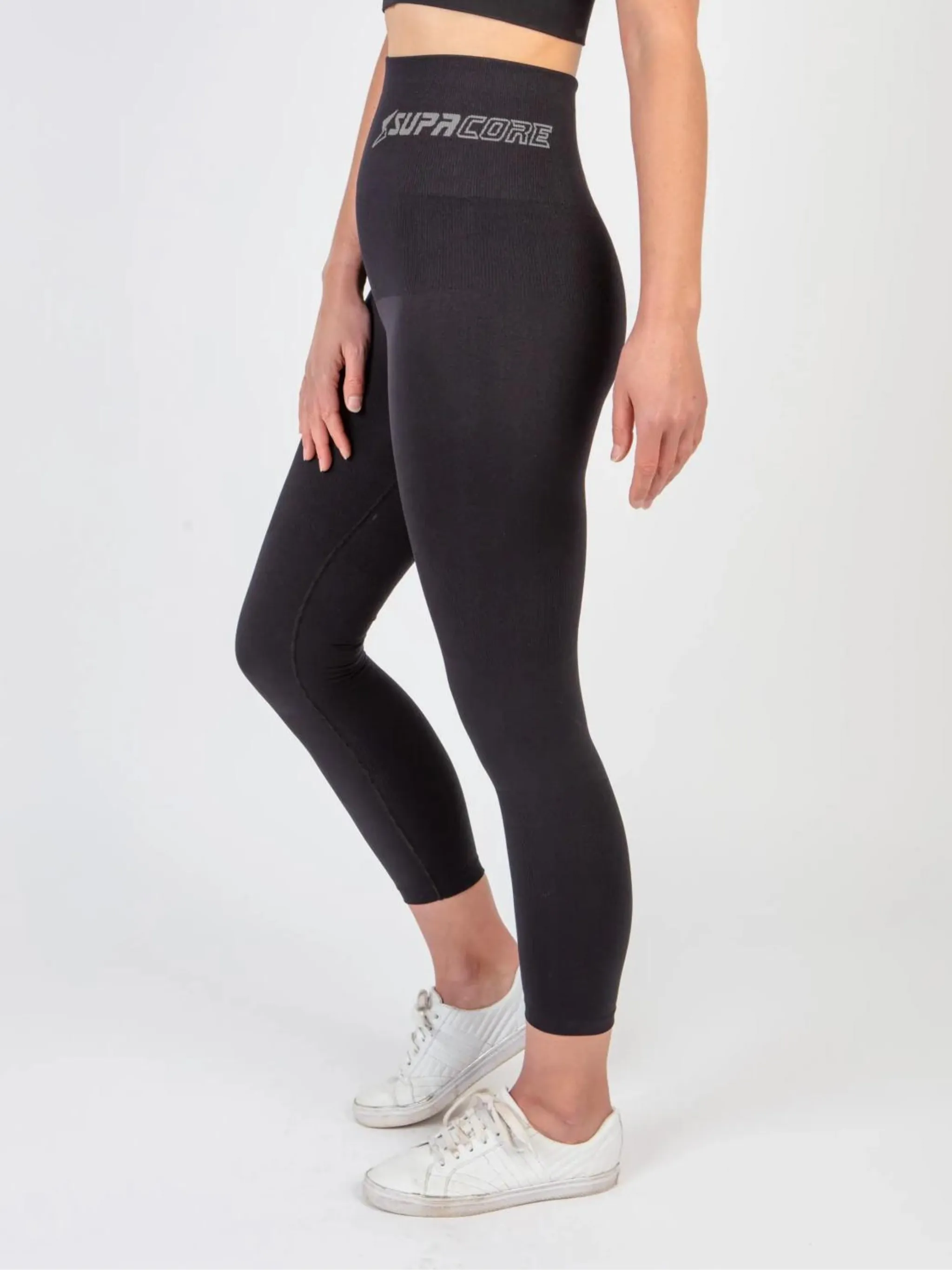Patented Charlotte CORETECH® sports recovery / Postpartum 7/8 Leggings with Pocket