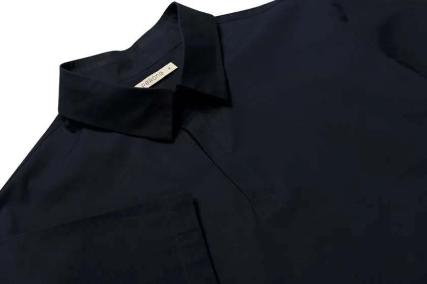 Perona   -   Mens-Shirts-Shirts-Lane-Pma-Ss24-313-S-Navy