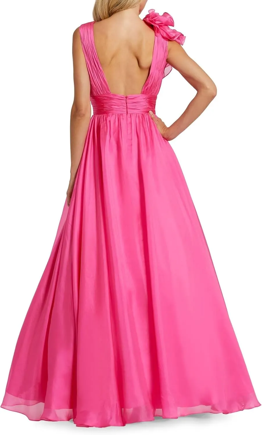 Pleated Ruffle Party Gowns for Women Prom Dresses Flowy 2024 Long Wedding Evening Party Dress HD257