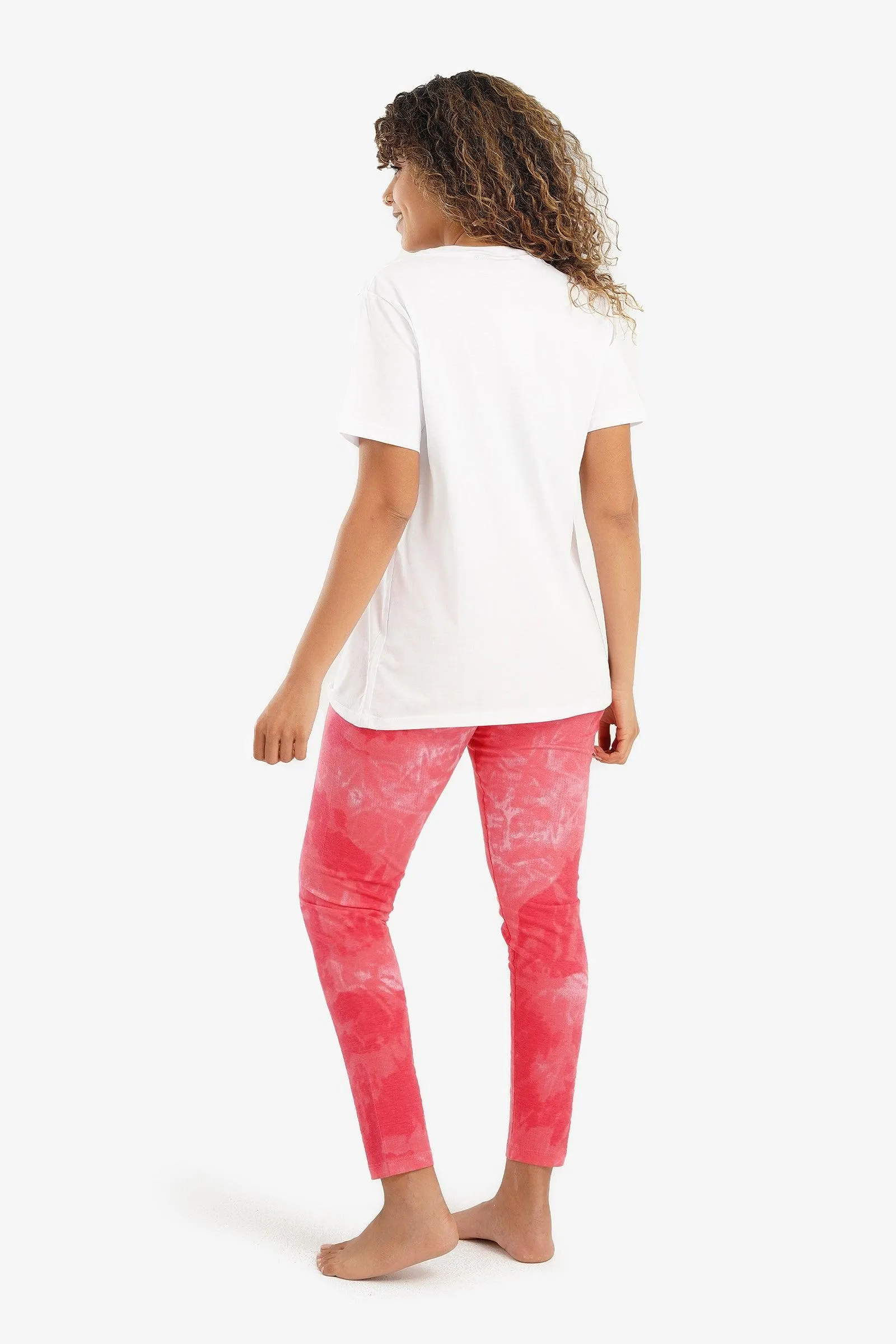 Pyjama Set with Slim Pants
