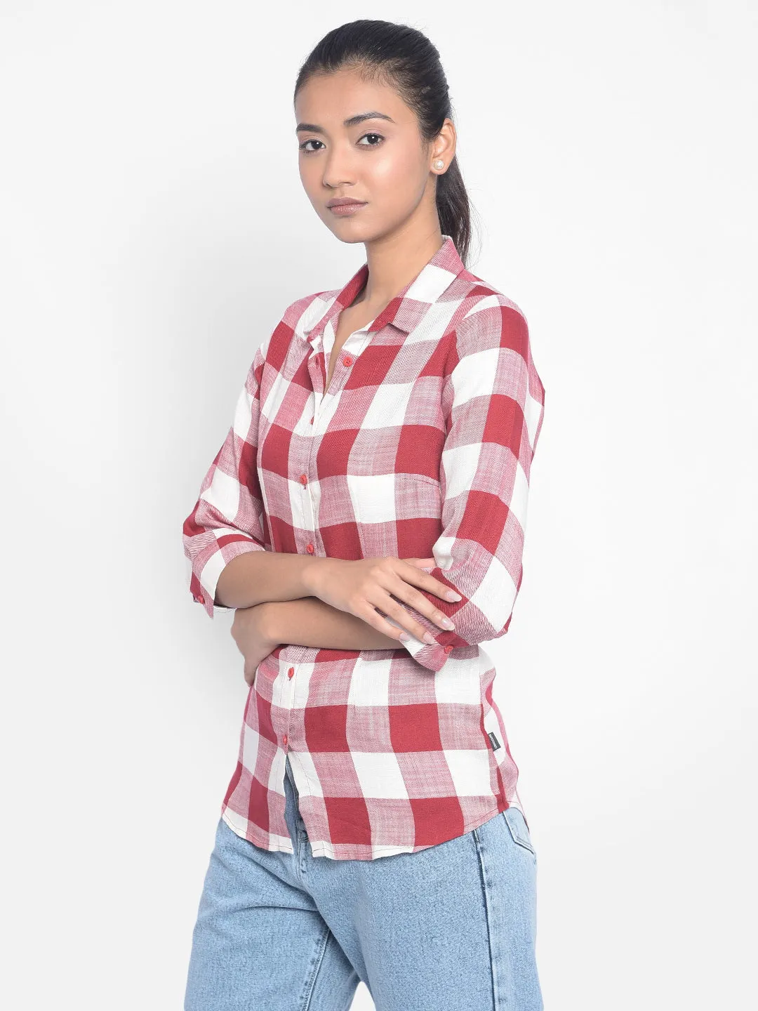 Red Checked Shirts