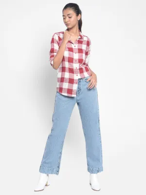 Red Checked Shirts