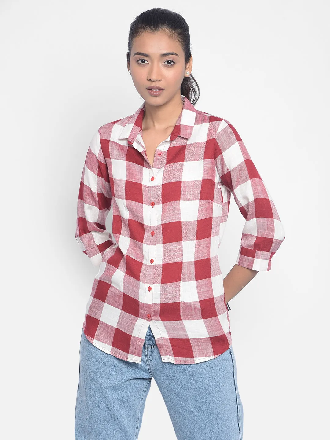 Red Checked Shirts