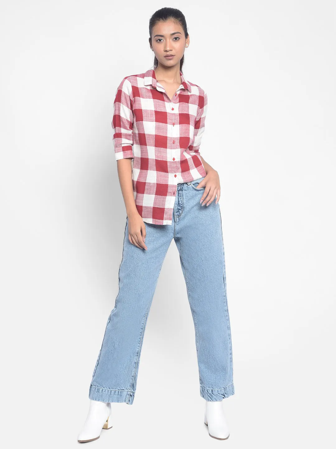 Red Checked Shirts