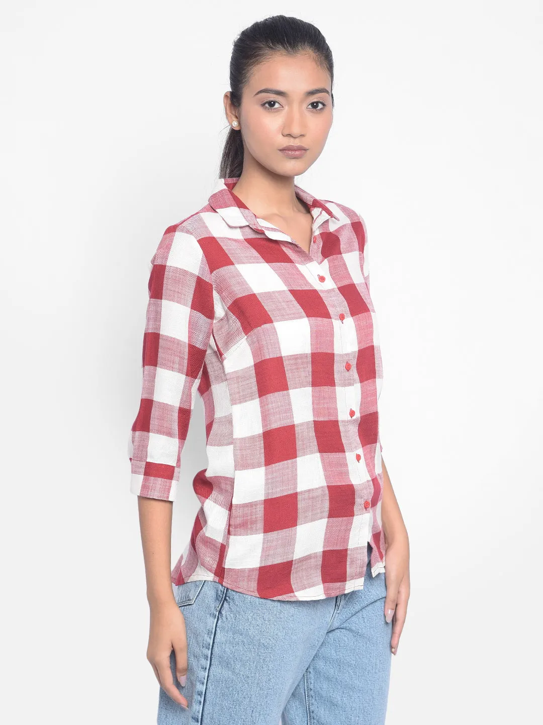 Red Checked Shirts