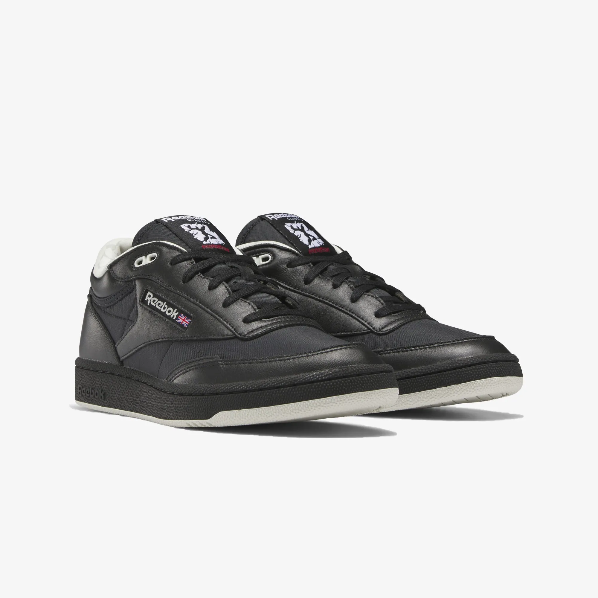 Reebok | CLUB C 85 MID II  { CORE BLACK