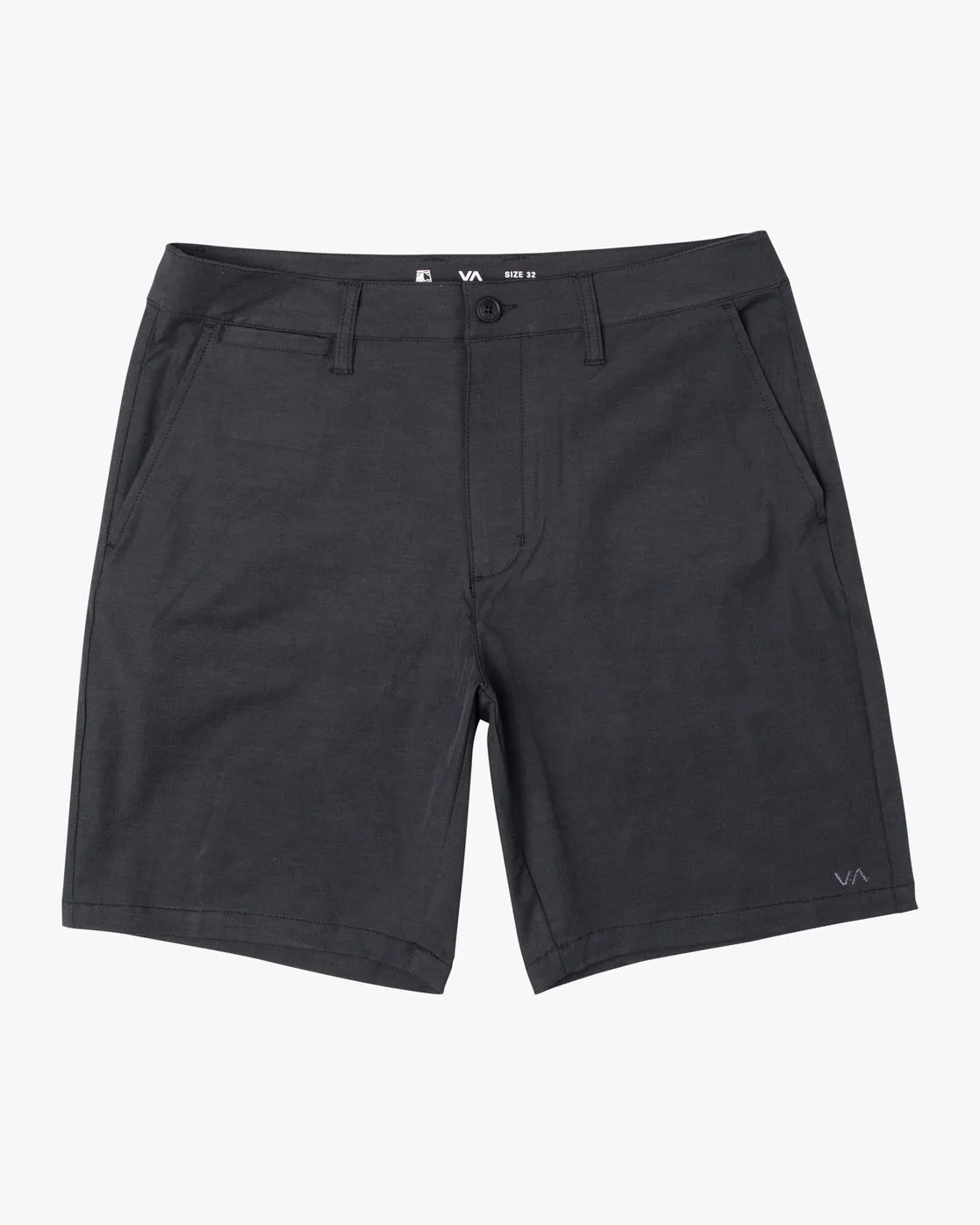 RVCA Back In Hybrid 19" Shorts - Black