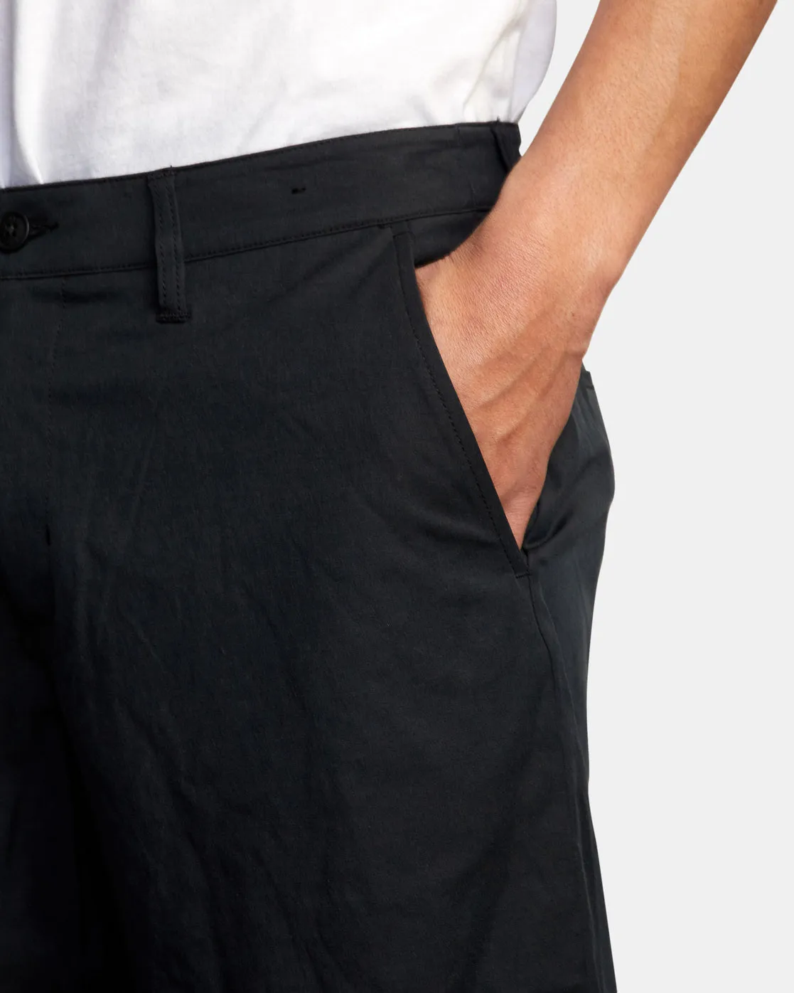 RVCA Back In Hybrid 19" Shorts - Black