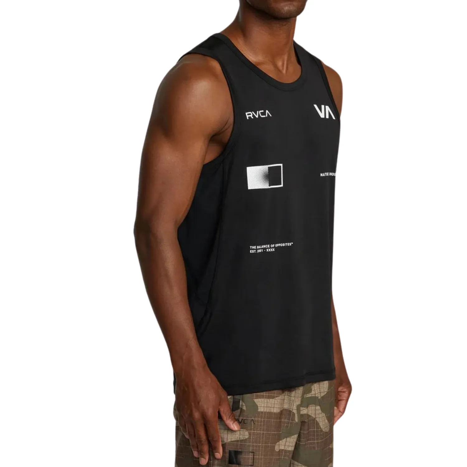 RVCA Radiate Sport Vent Tank Top - Men's