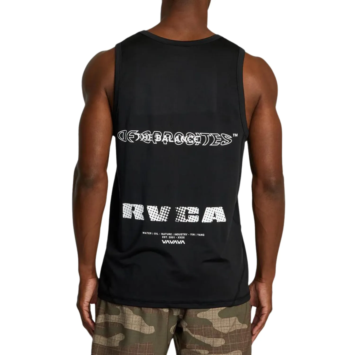 RVCA Radiate Sport Vent Tank Top - Men's