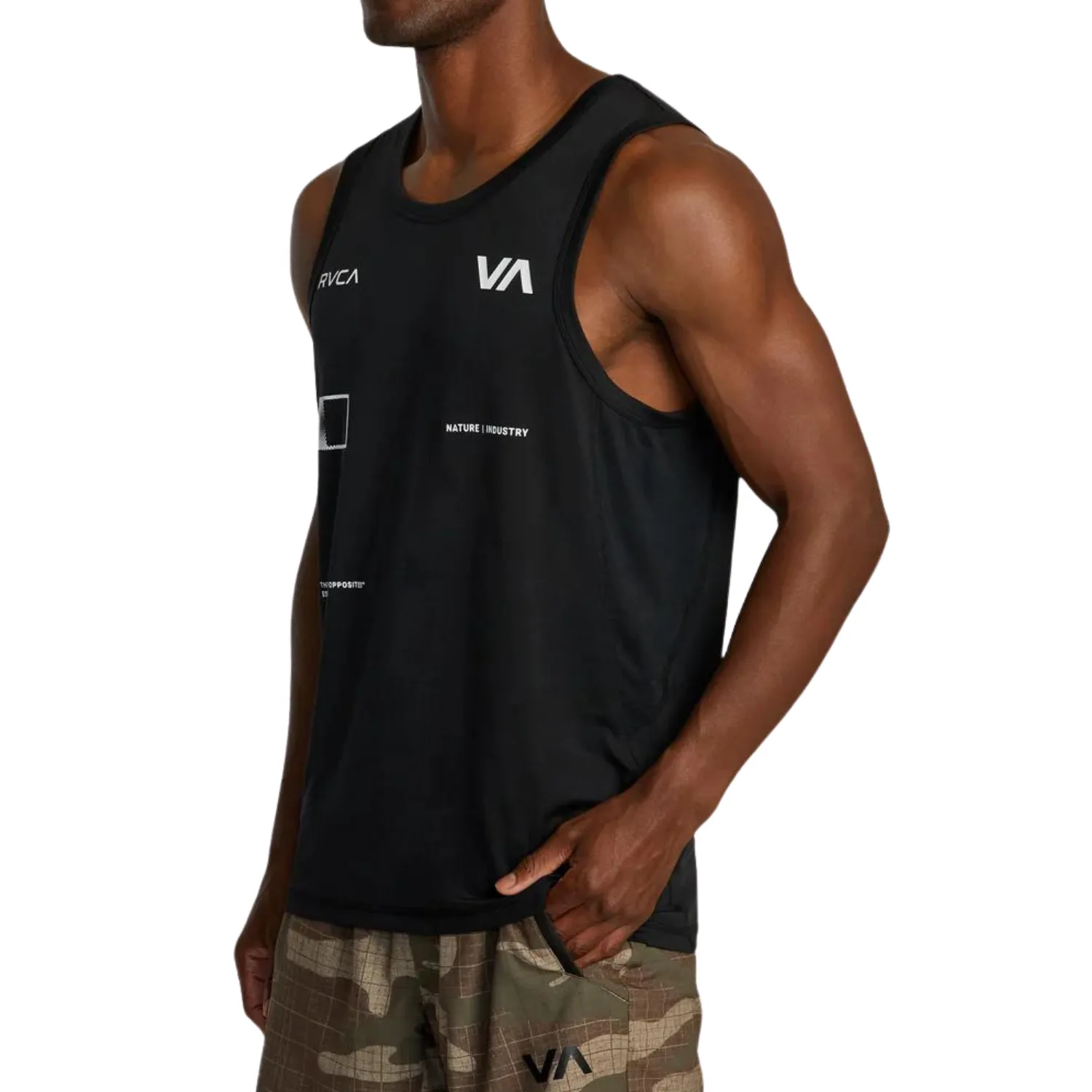 RVCA Radiate Sport Vent Tank Top - Men's