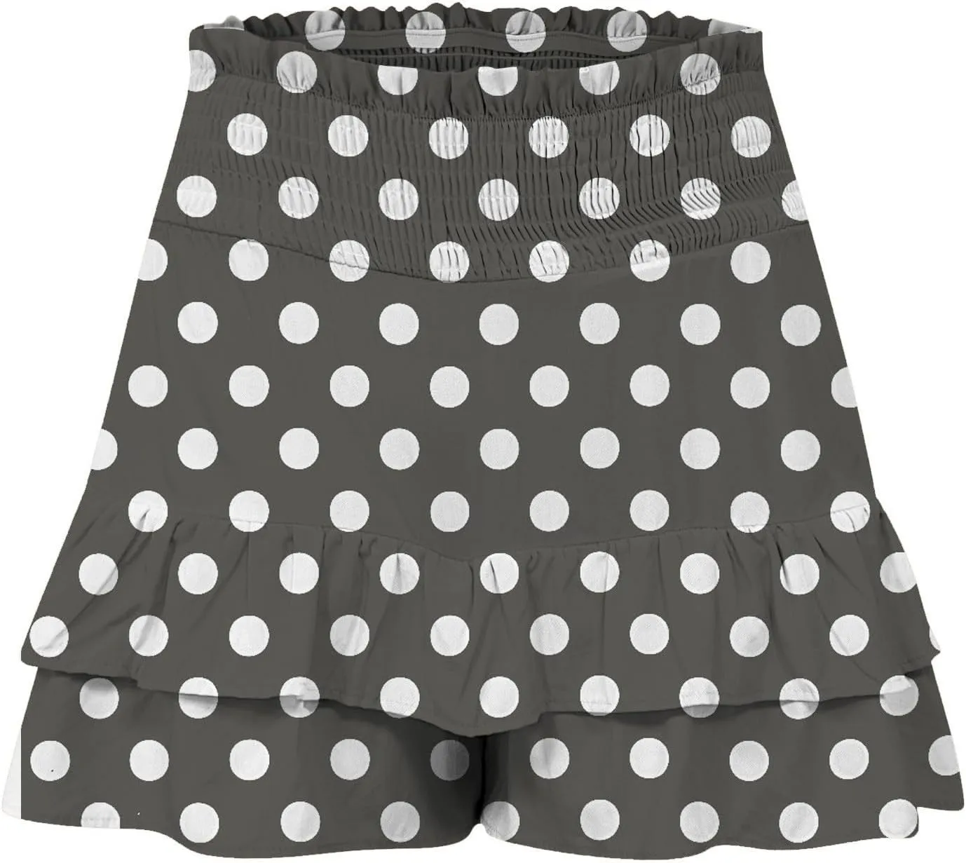 Shorts for Women Summer Polka Dot High Wasited Yoga Skirts Casual Lightweight Workout Tennis Flowy Beach Short Pants