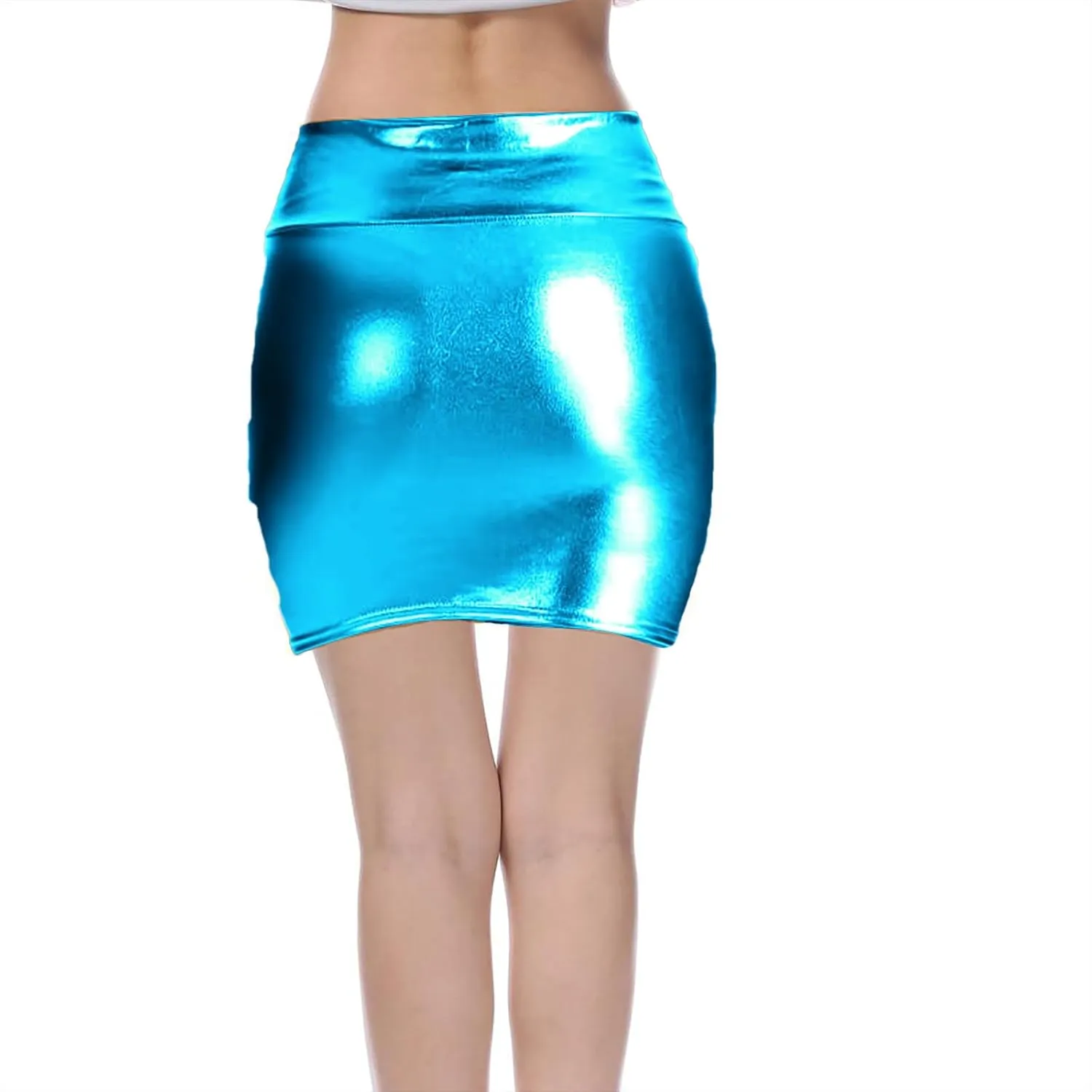 Silk Skirts for Women Trendy Summer Mini Skirt Stretch Waist Flared Skater Skirt Super Short Wrap Skirts Outfits