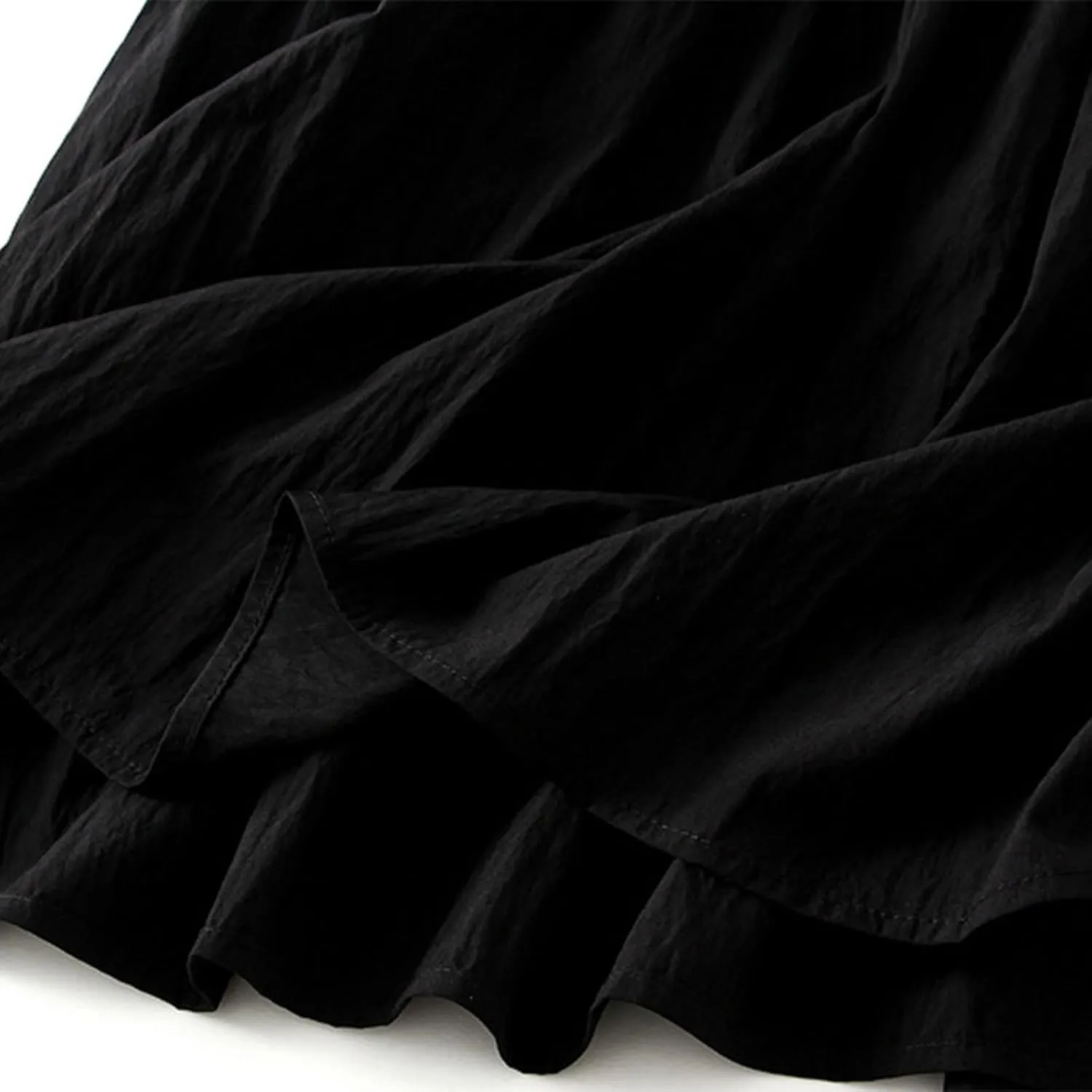 Skirts for Women Trendy Summer 2024 Midi Skirt High Waisted Boho Beach Casual Pleated A-Line Swing Flowy Long Skirts