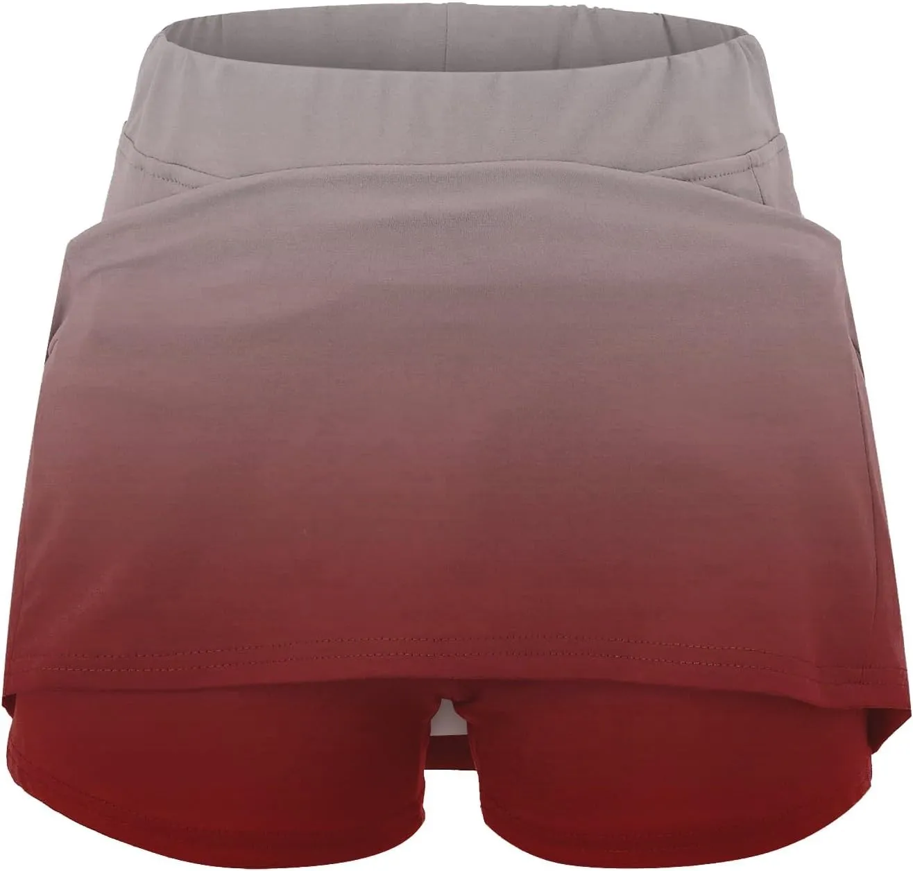 Skorts for Women Plus Size Shorts,Women's Knee Length Skorts Skirts Tennis Athletic Golf Causal Skort with Pockets