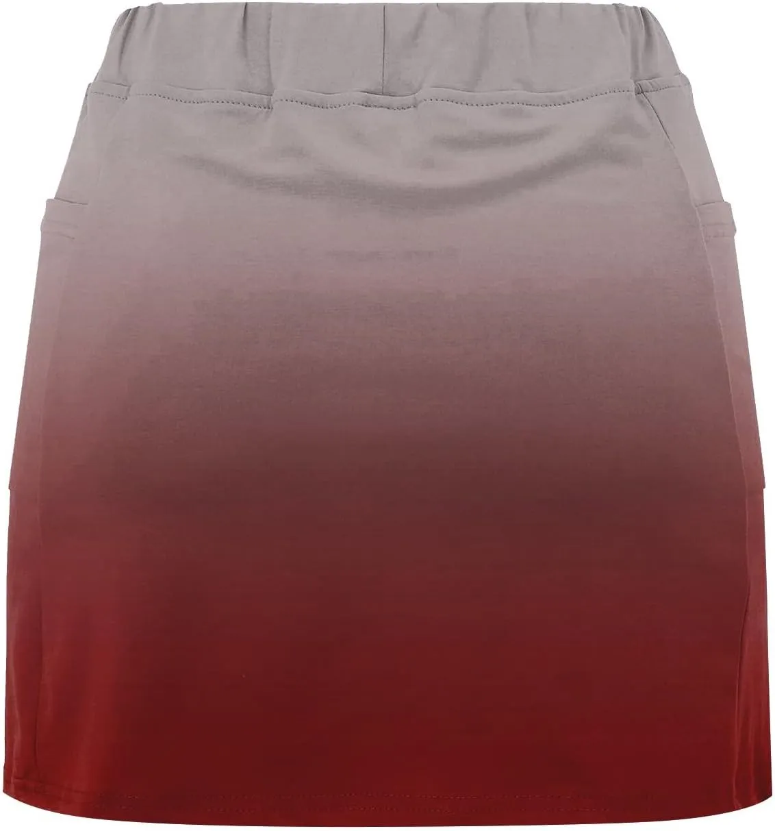 Skorts for Women Plus Size Shorts,Women's Knee Length Skorts Skirts Tennis Athletic Golf Causal Skort with Pockets