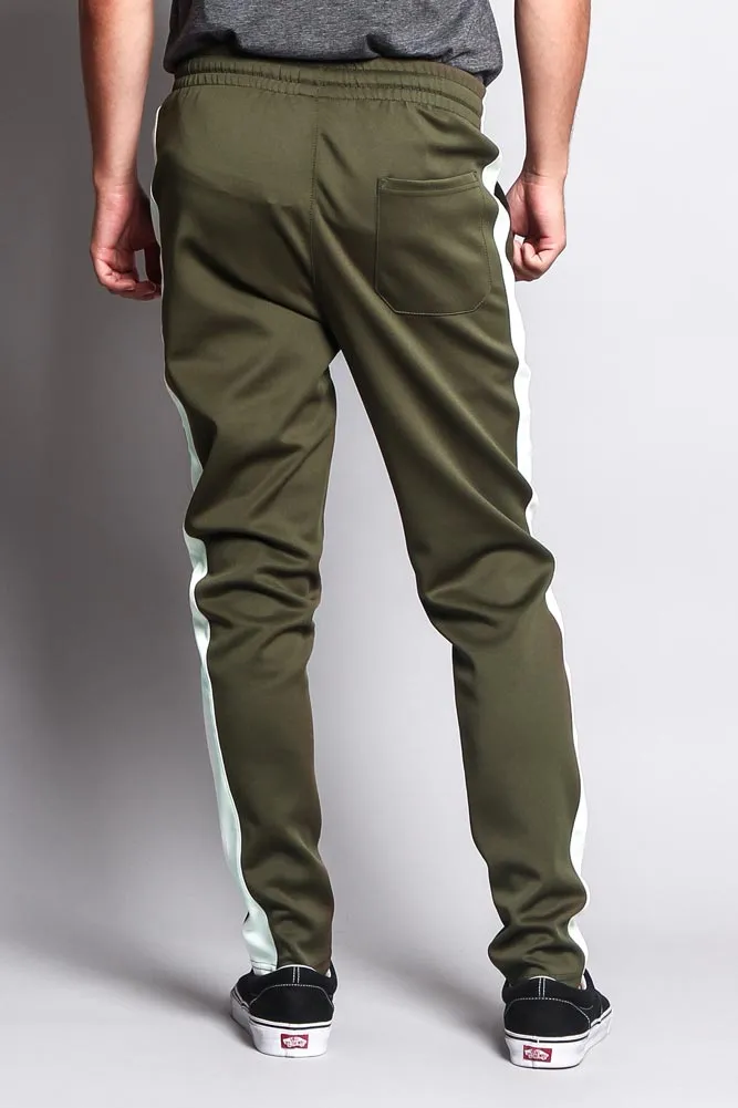 Slim Fit Striped Track Pants