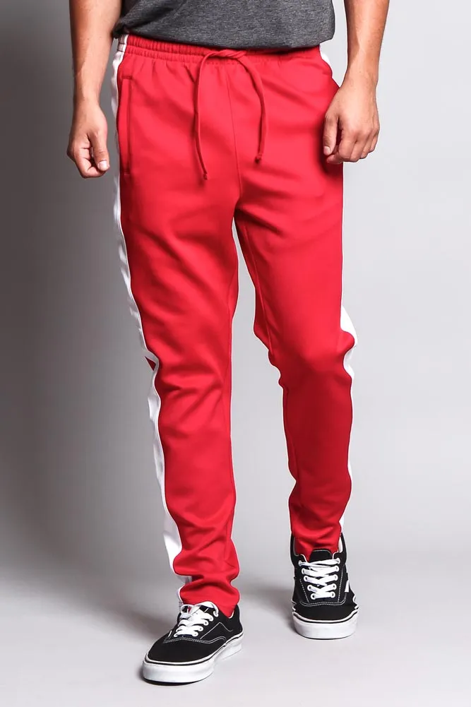 Slim Fit Striped Track Pants