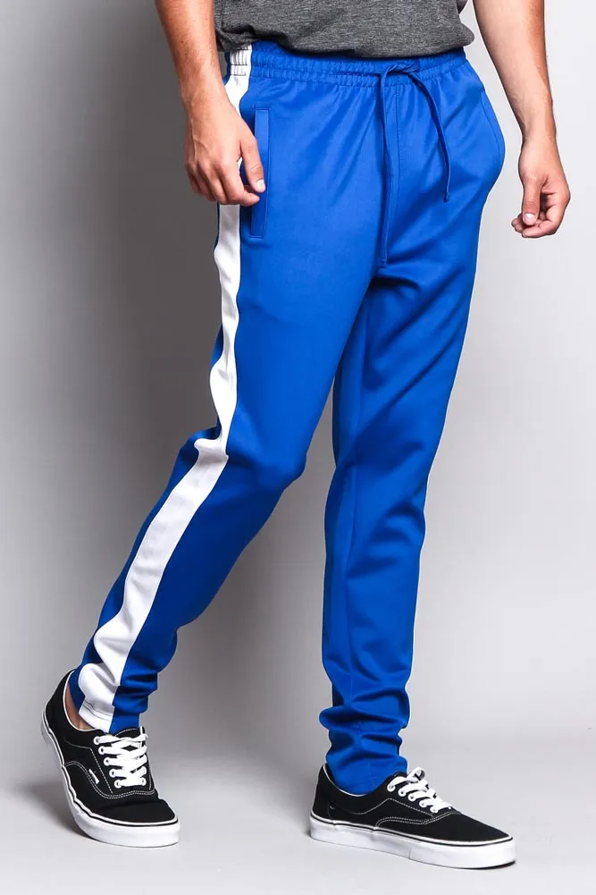 Slim Fit Striped Track Pants
