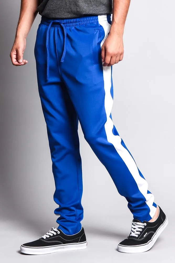 Slim Fit Striped Track Pants