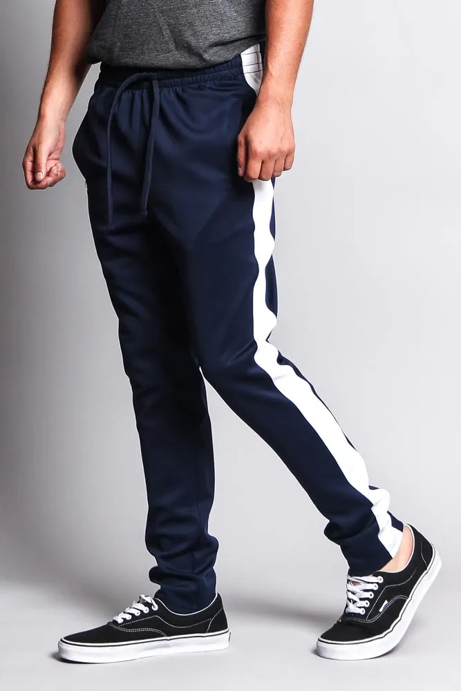 Slim Fit Striped Track Pants