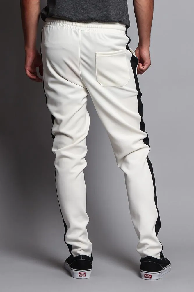 Slim Fit Striped Track Pants