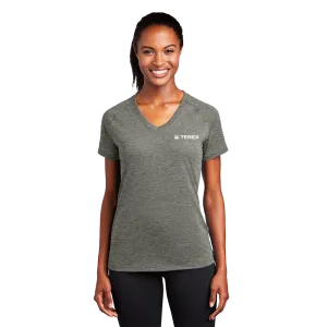 Sport Tek Ladies Ultimate Performance V-Neck