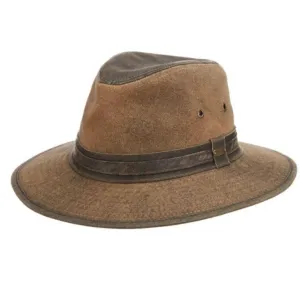 Stetson Men's Longtrail Cloth Tarp Safari Hat