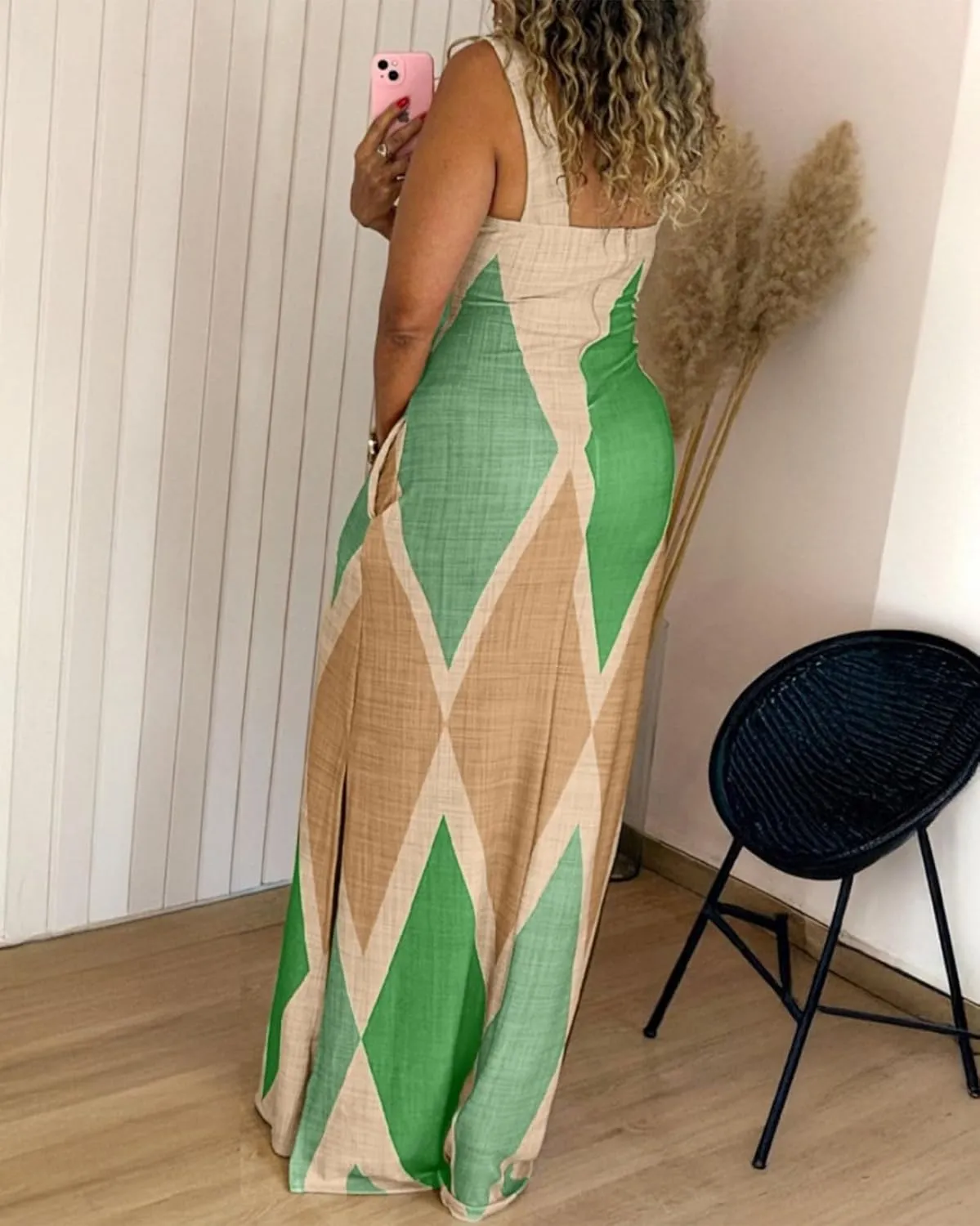 Summer Dresses for Women 2025 Maxi Loose Casual Dress Sleeveless Boho Flowy Sundress Beach Vacation Cocktail Dress