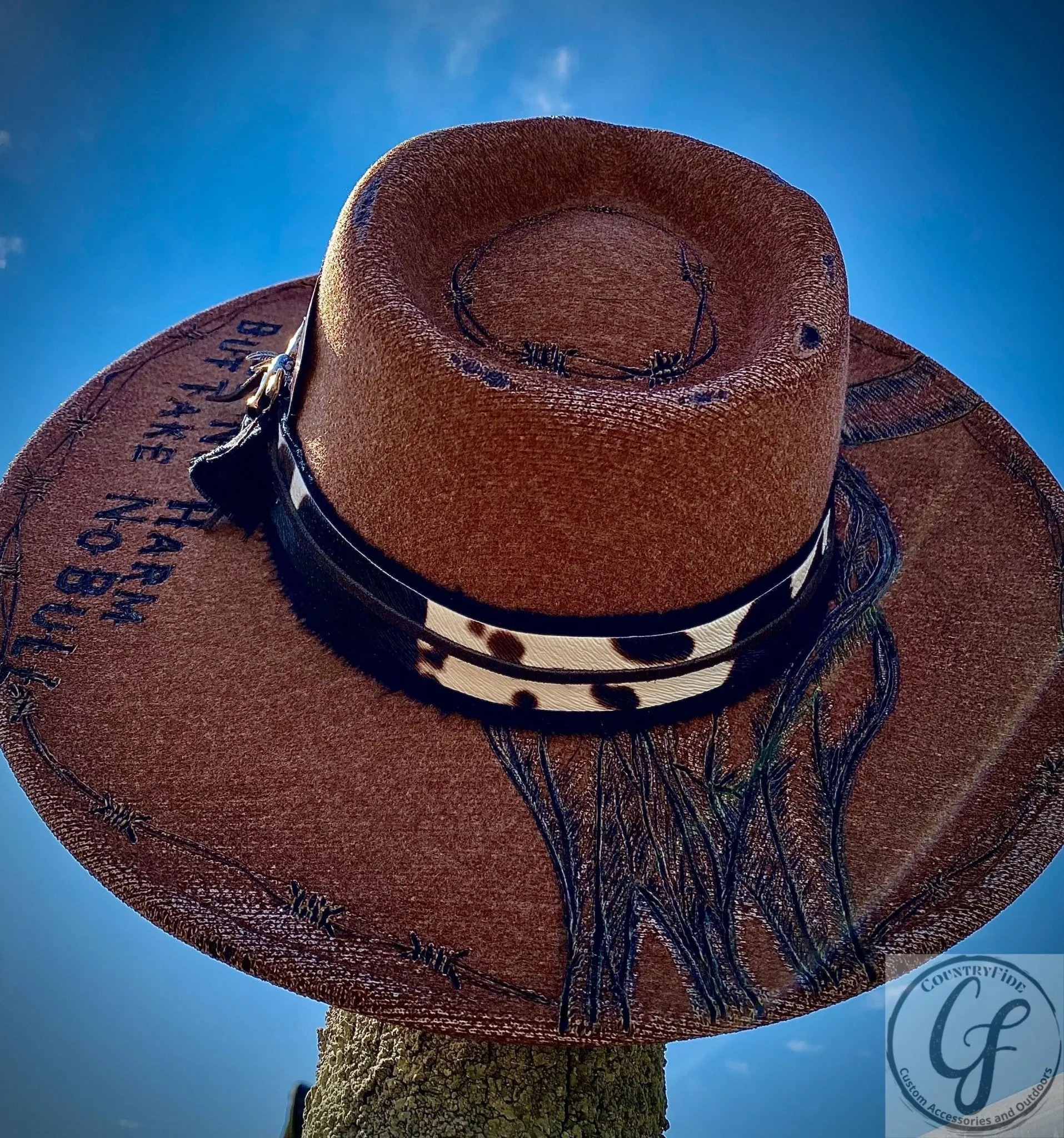 TAKE NO BULL FEDORA
