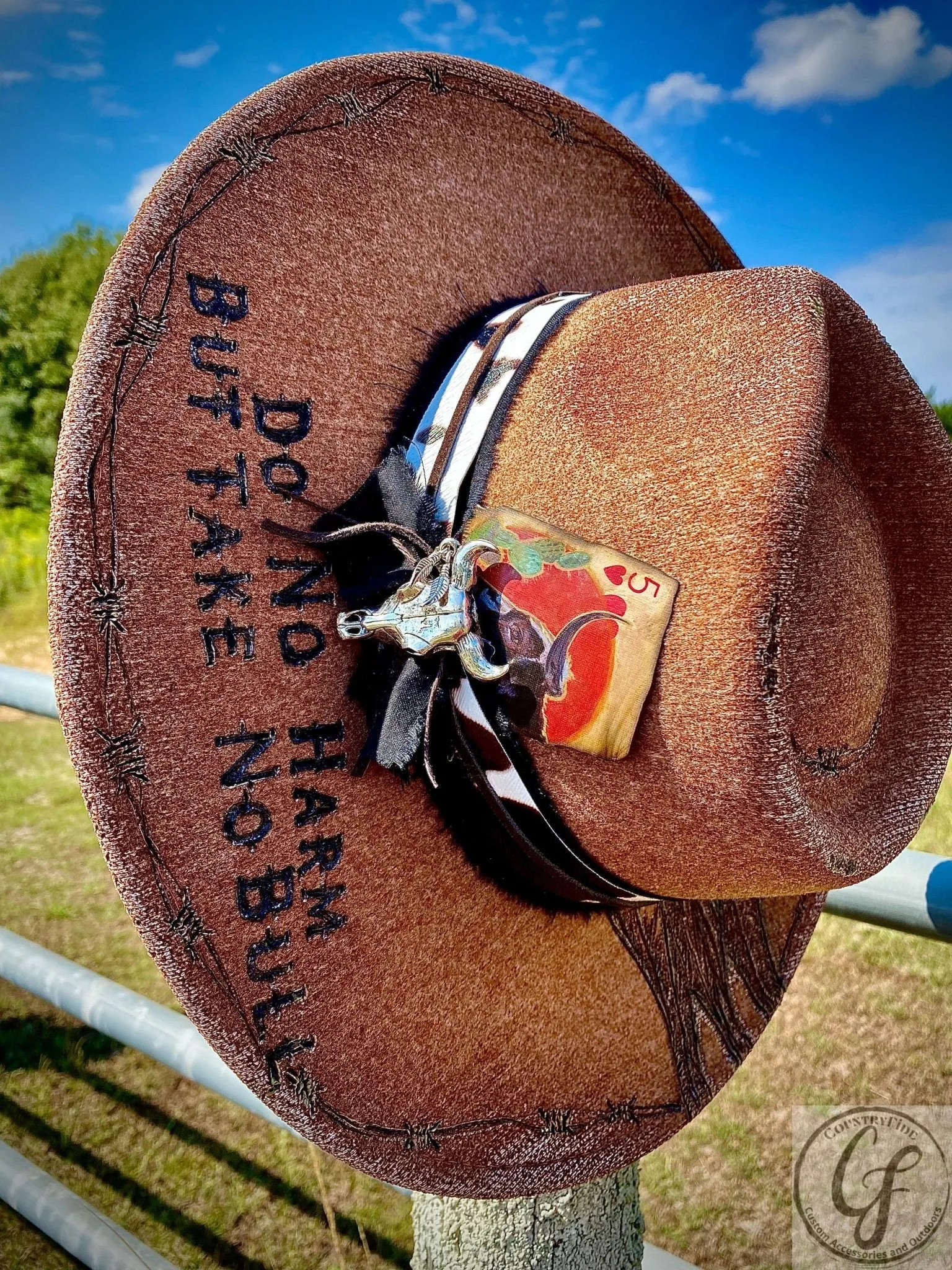 TAKE NO BULL FEDORA