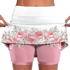 TANGNADE Womens Skorts Dressy Casual Summer Shorts Plus Size Athletic Skorts for Women Running Tennis Workout Outfits