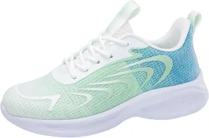 Tennis Shoes Womens Walking Fashion Lace Up Comfortable Soft Sole Sneakers Summer Lightweight Breathable Workout Shoes