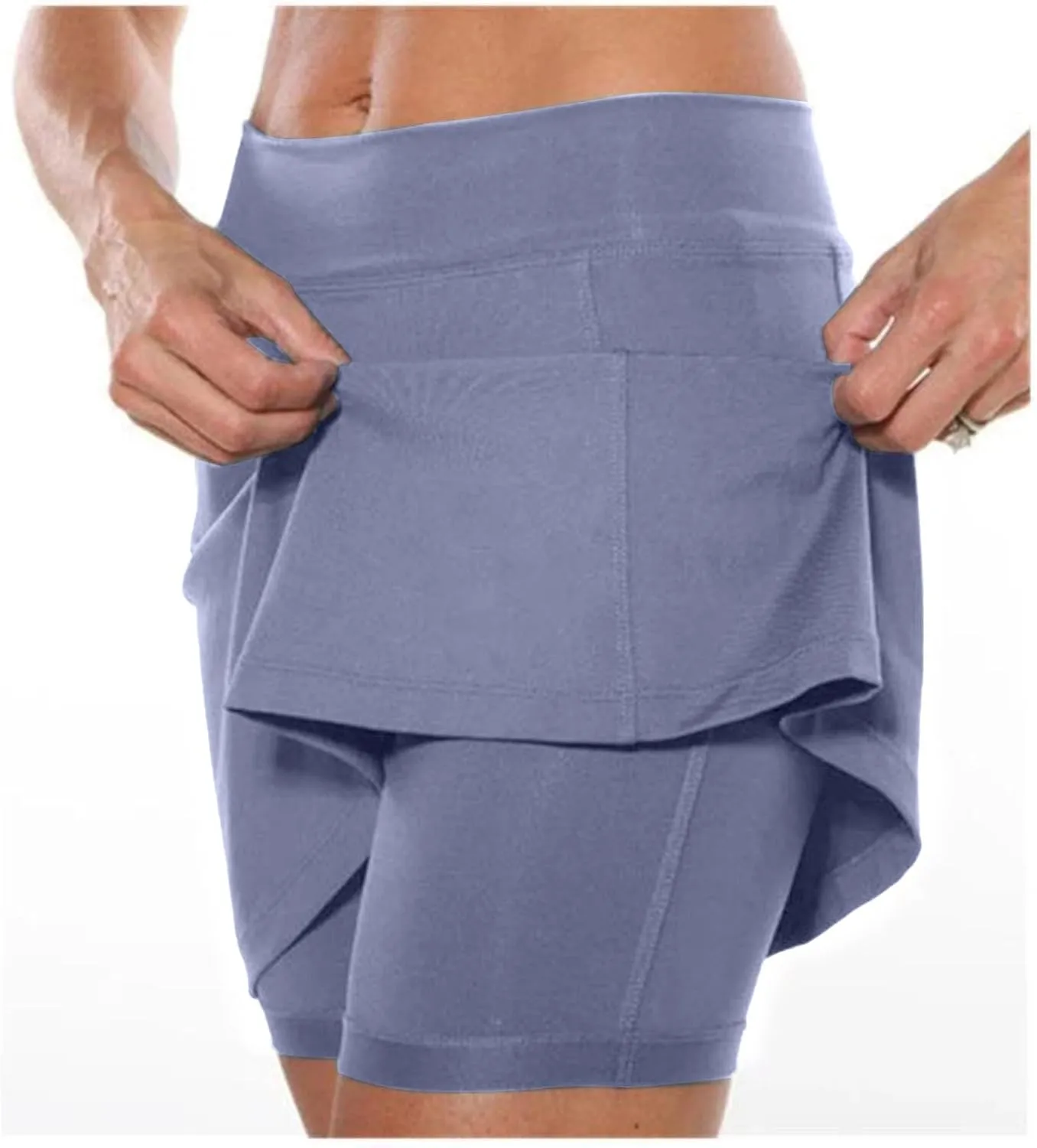Tennis Skirt Skorts for Woman High Waisted Elastic Yoga Workout Golf Skorts Quick Dry Athletic Tummy Control Floral Skirts