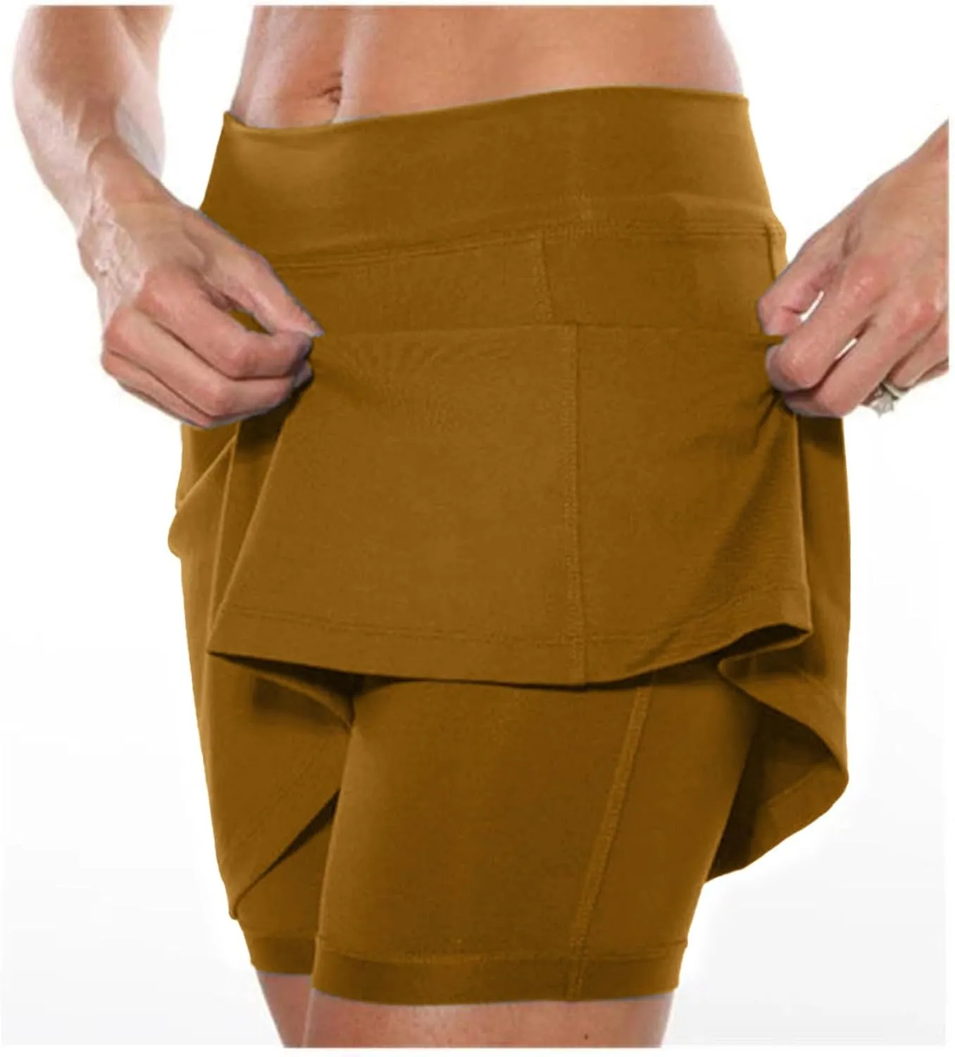 Tennis Skirt Skorts for Woman High Waisted Elastic Yoga Workout Golf Skorts Quick Dry Athletic Tummy Control Floral Skirts