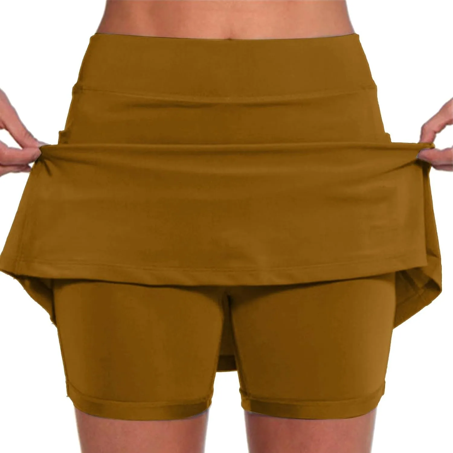 Tennis Skirt Skorts for Woman High Waisted Elastic Yoga Workout Golf Skorts Quick Dry Athletic Tummy Control Floral Skirts