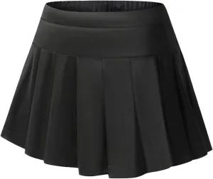 Tennis Skirts for Women Summer Athletic Golf Skorts Quick Dry Skirts Lightweight High Waisted Running Workout Skirts