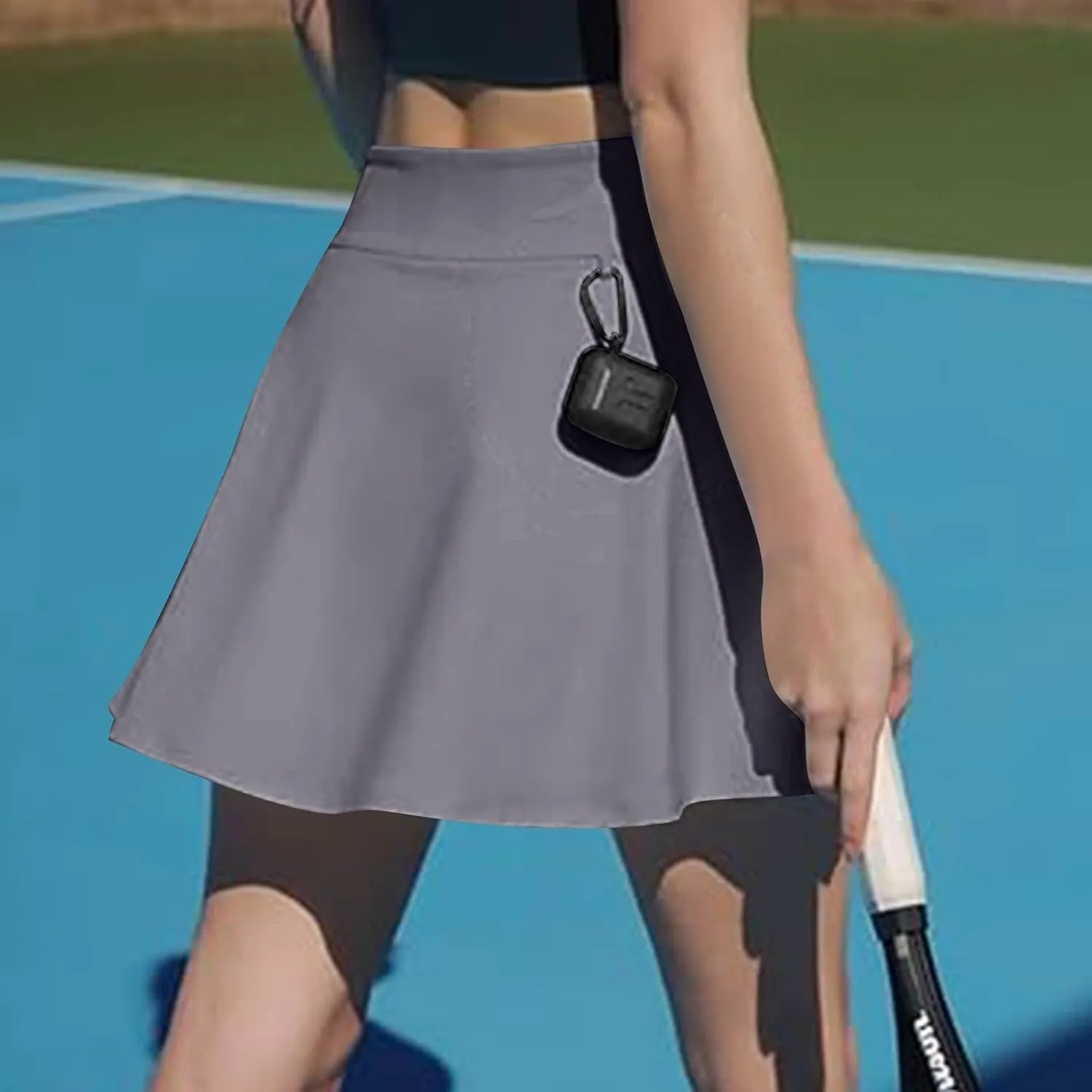 Tennis Skirts for Women with Shorts High Waisted Tummy Control Golf Skorts with Pockets Athletic Pickleball Skirts