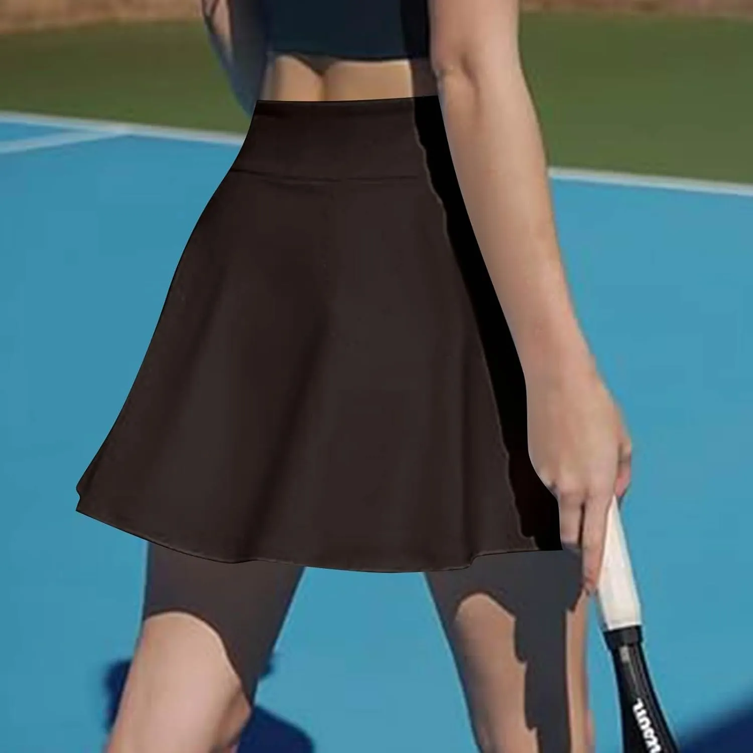Tennis Skirts for Women with Shorts High Waisted Tummy Control Golf Skorts with Pockets Athletic Pickleball Skirts