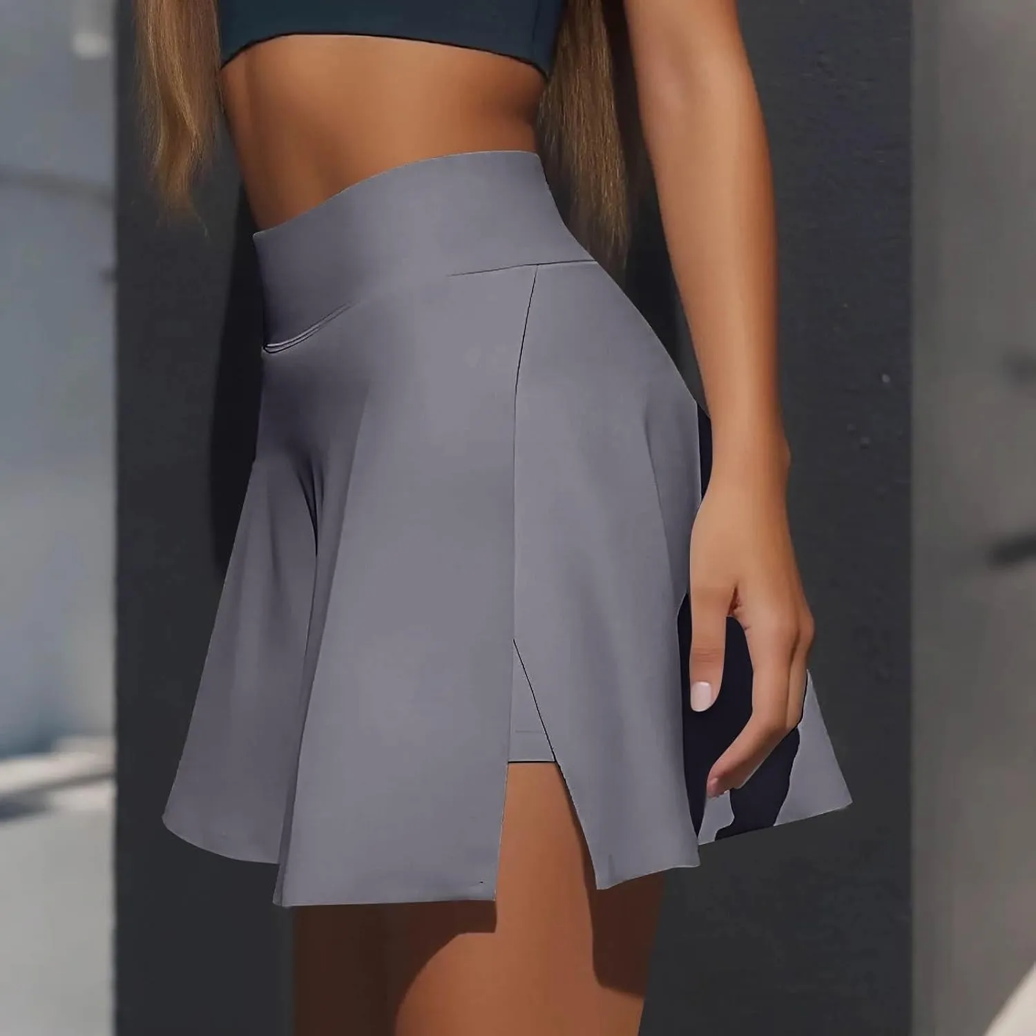 Tennis Skirts for Women with Shorts High Waisted Tummy Control Golf Skorts with Pockets Athletic Pickleball Skirts